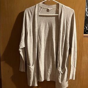 GAP Grey Women's Long Cardigan